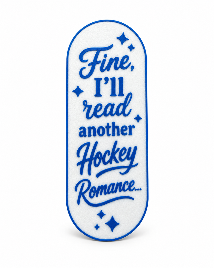 Hockey Romance Bookmark
