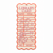 Library Card Bookmarks