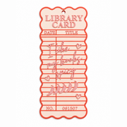 Library Card Bookmarks