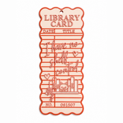 Library Card Bookmarks